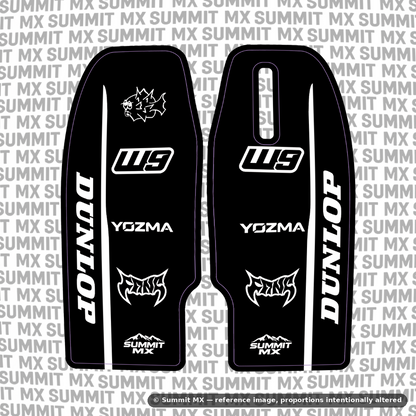 Yozma IN10 Fork Guard Decals